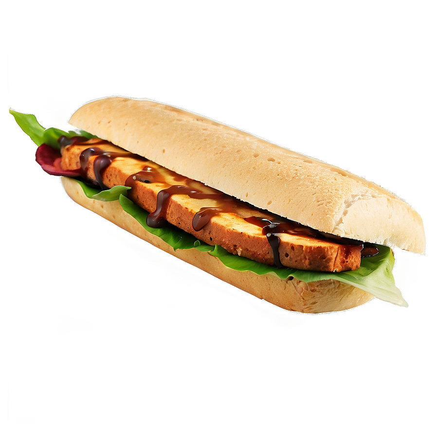 Bbq Tofu Sandwich Png Ors