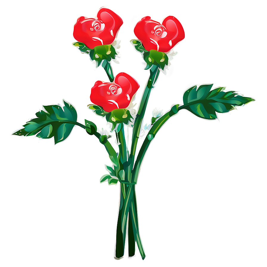 Be My Valentine Floral Bouquet Png Ovx