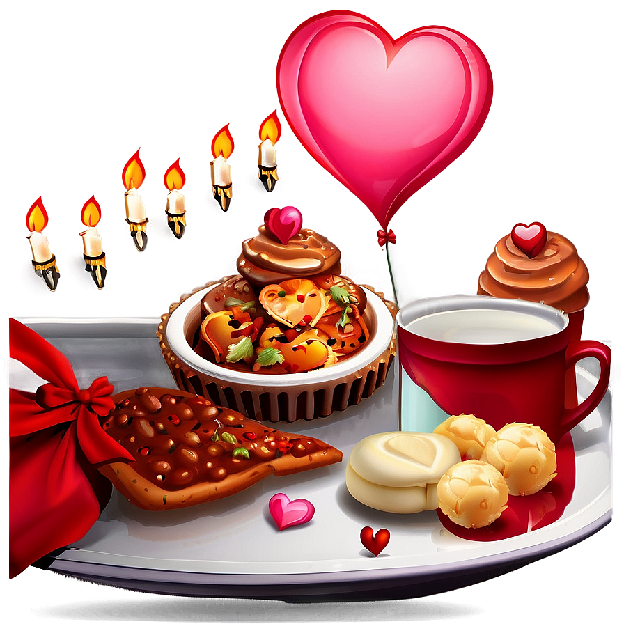 Be My Valentine Romantic Dinner Png 06282024