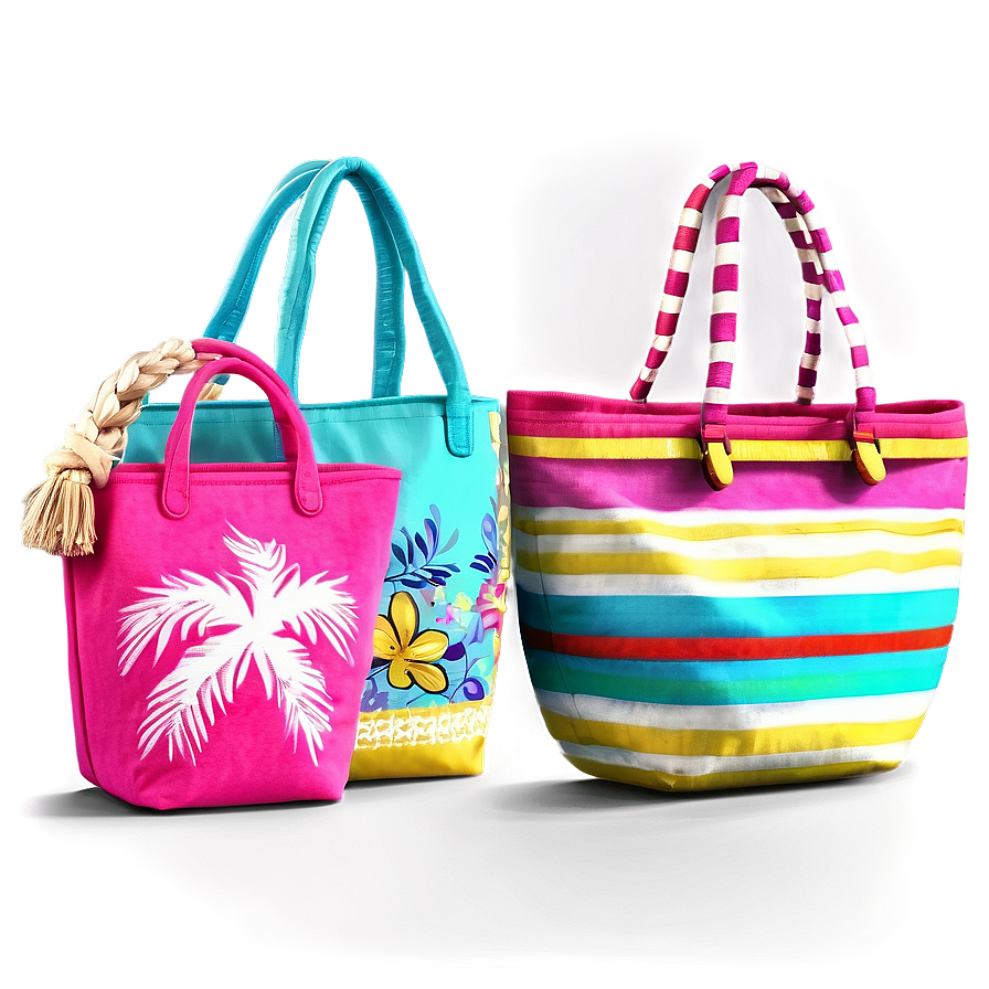 Beach Bag Set Png 28