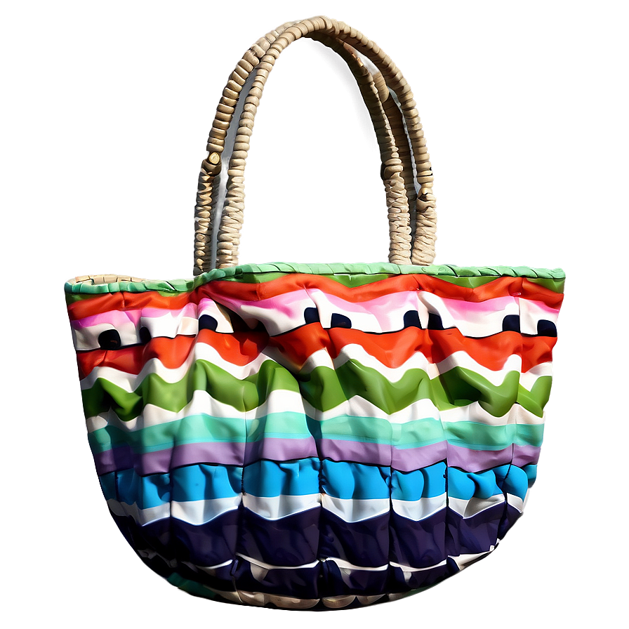 Beach Bag With Pockets Png 11