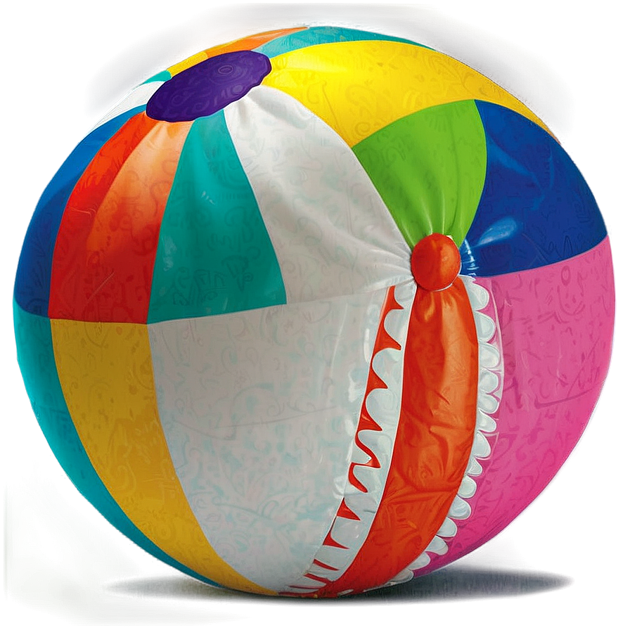 Beach Ball Art Png 05242024