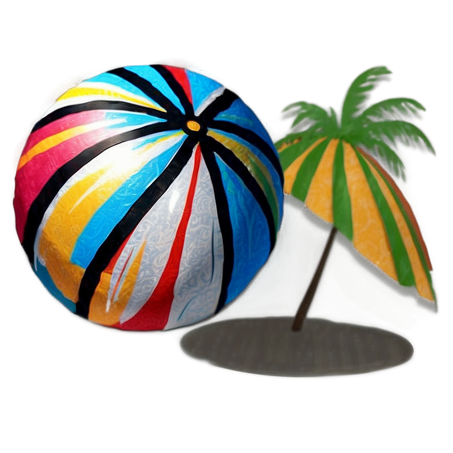 Beach Ball Drawing Png Nnw