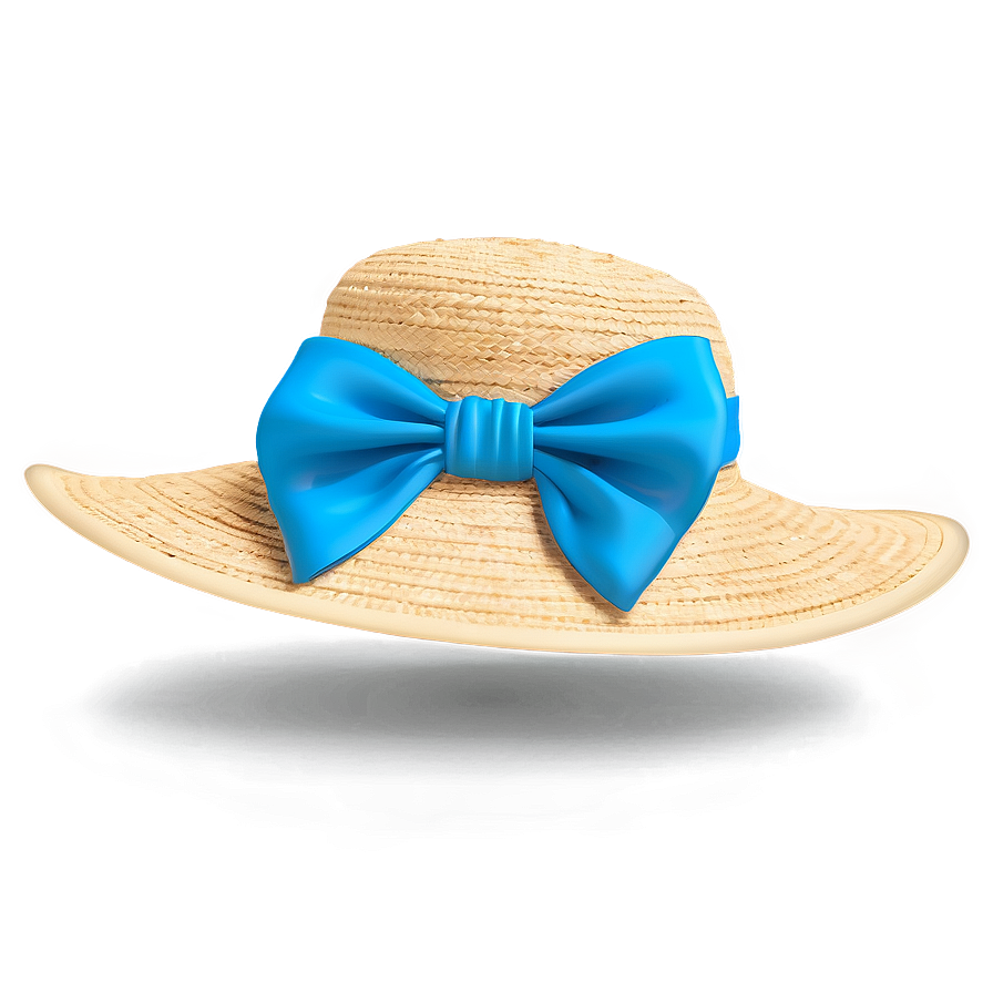 Beach Hat With Bow Png Jem37