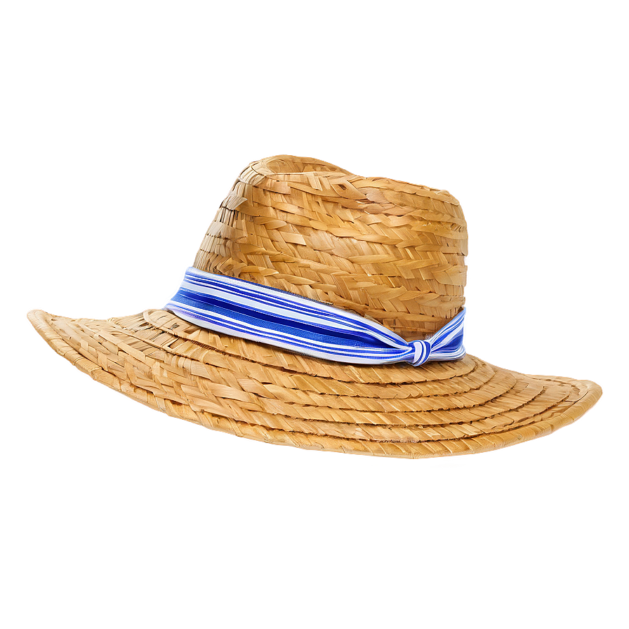 Beach Hat With Scarf Png 95