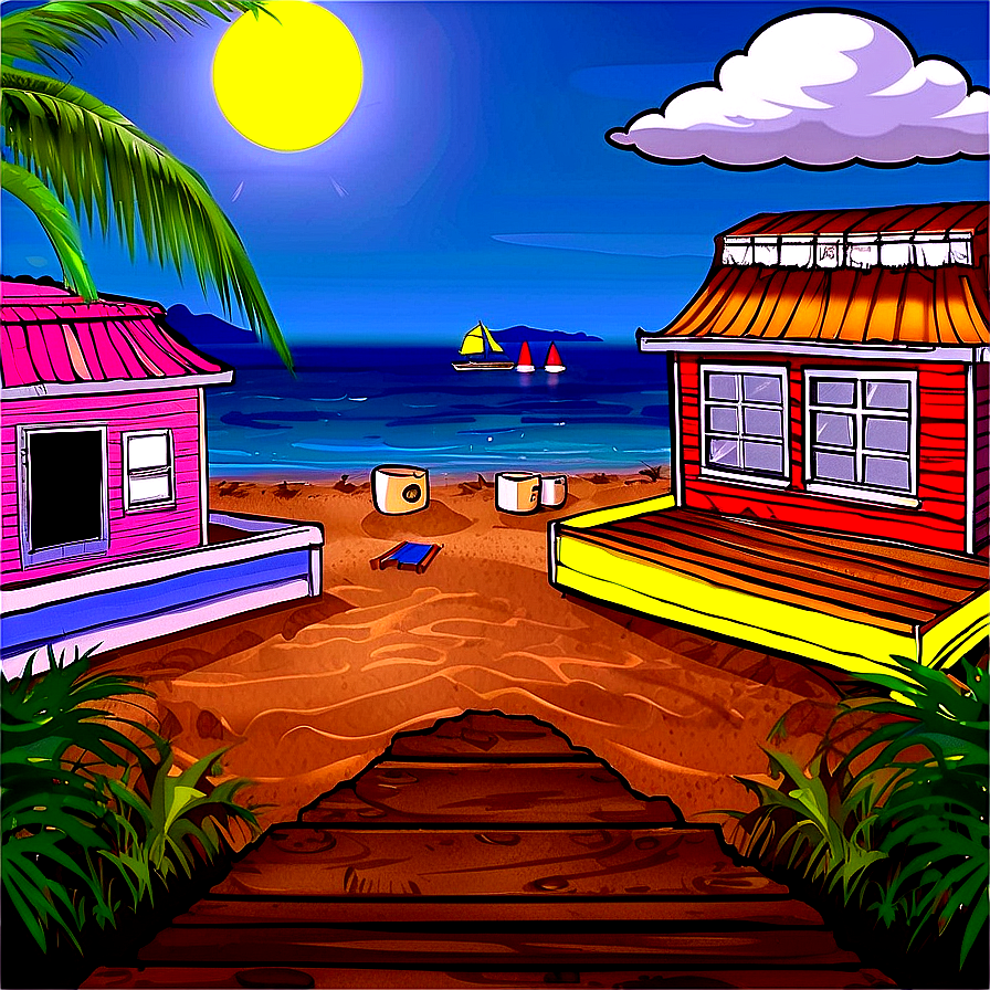 Beach Houses Png 53