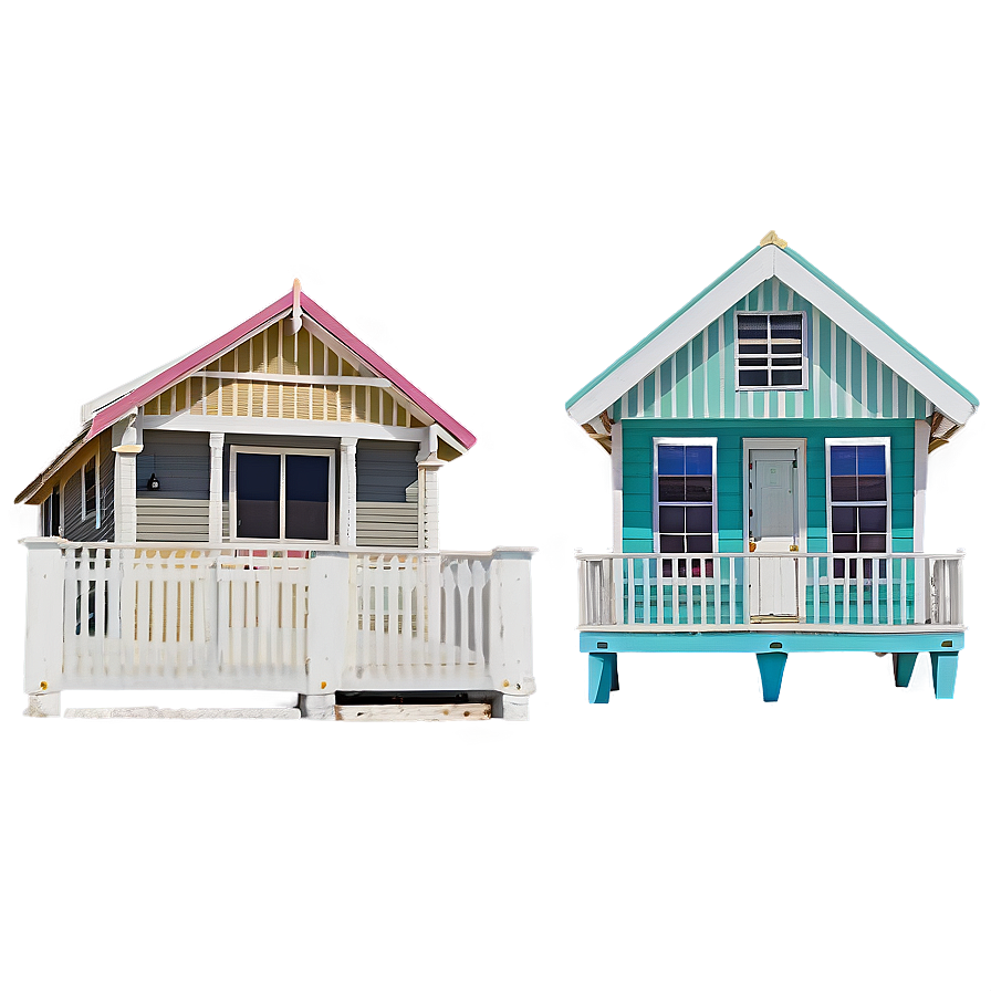 Beach Houses Png 9