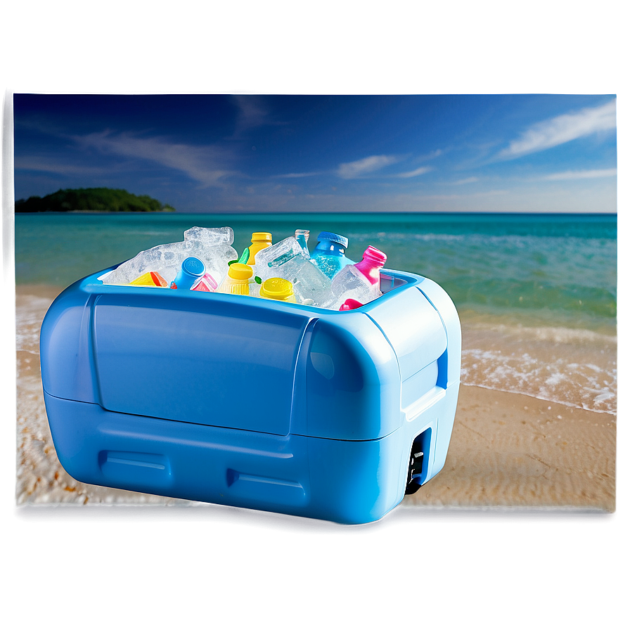 Beach Ice Cooler Png 06292024