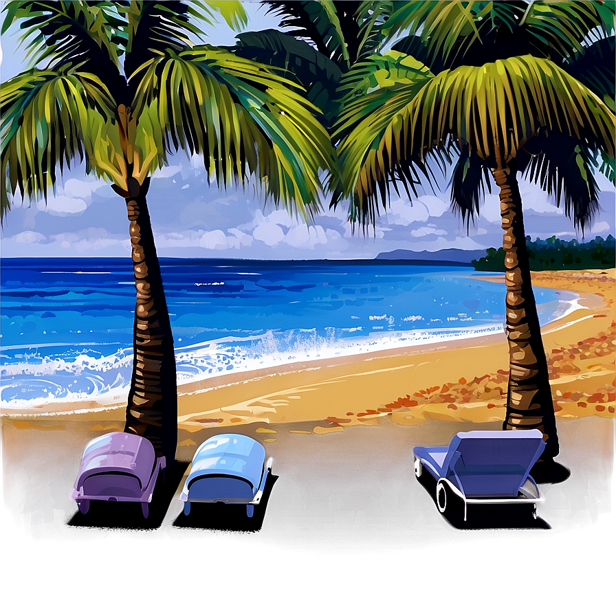 Beach View Png Cxj52