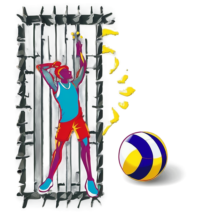 Beach Volleyball Jersey Png 44