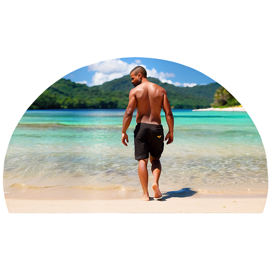 Beach Walk Png 06202024