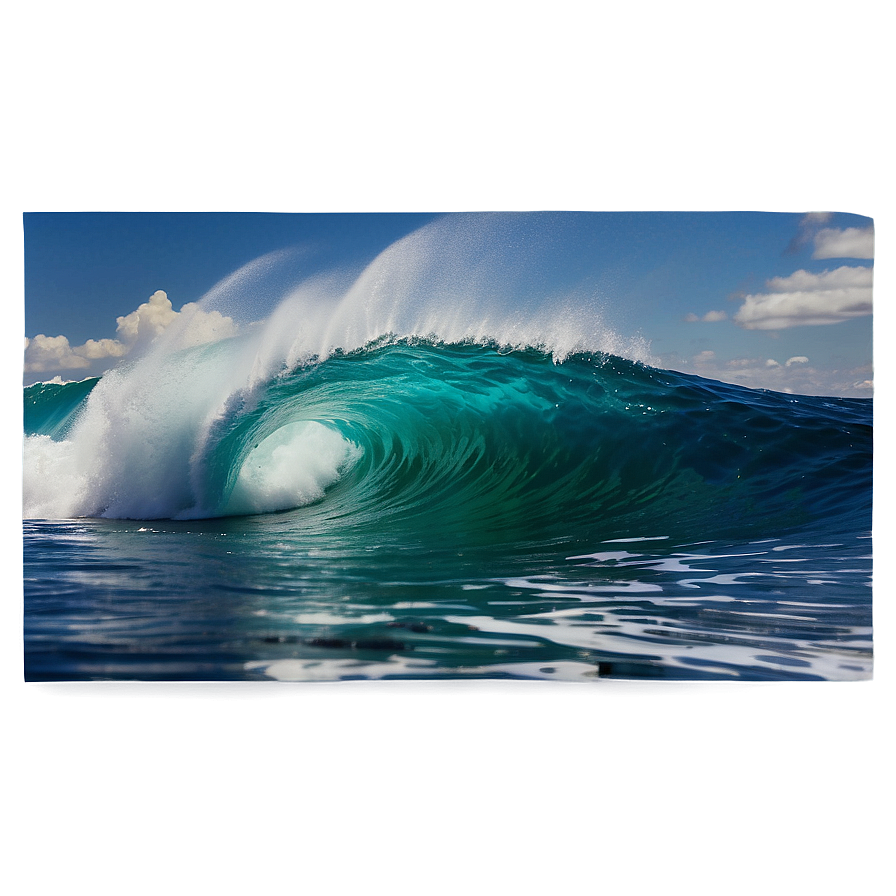 Beach Wave Scenery Png Oea84