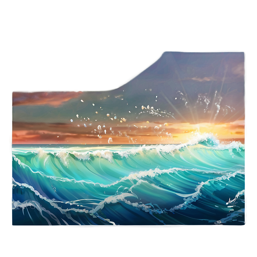 Beach Waves Png Sqp10