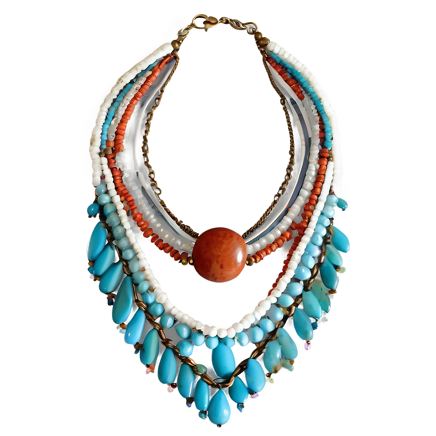 Beaded Boho Jewelry Png 06112024