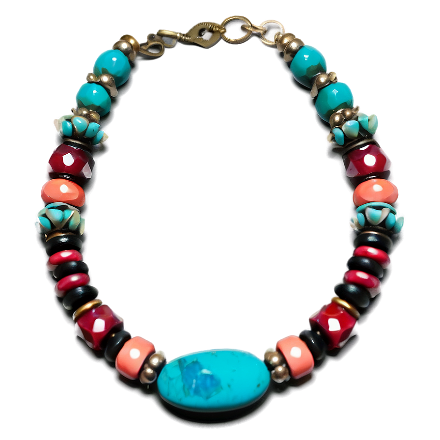 Beaded Boho Jewelry Png 06112024