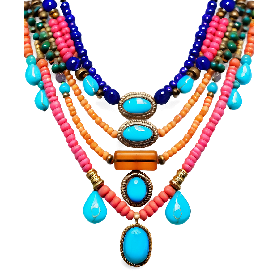 Beaded Boho Jewelry Png Jmn