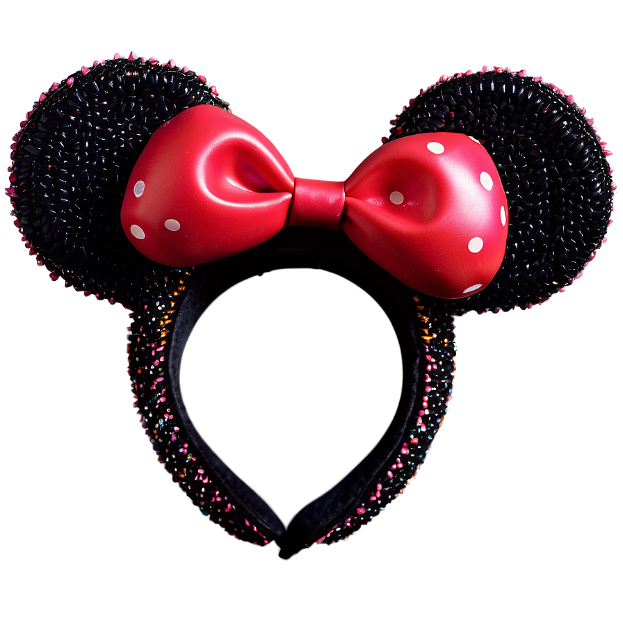 Beaded Minnie Mouse Ears Png Owp