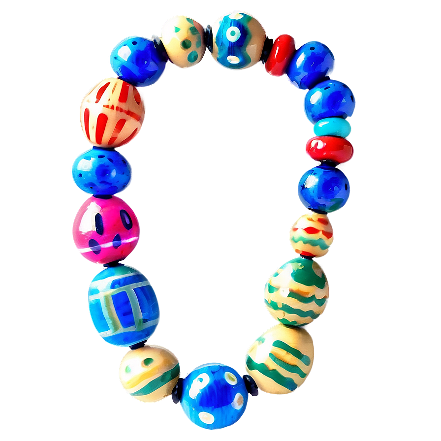 Beads With Patterns Png Mhx