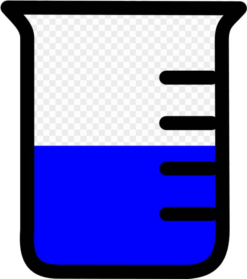 Beaker Icon With Transparent Background