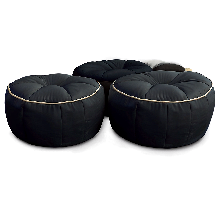 Beanbag Footstool Combo Png 23