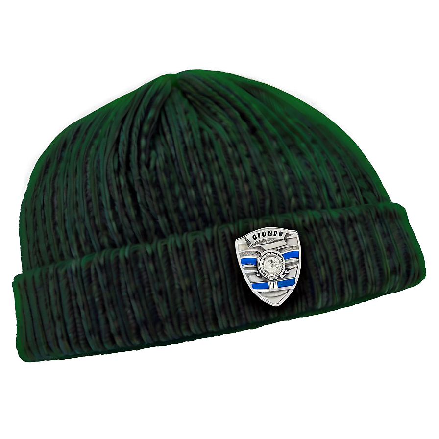 Beanie With Badge Png 32