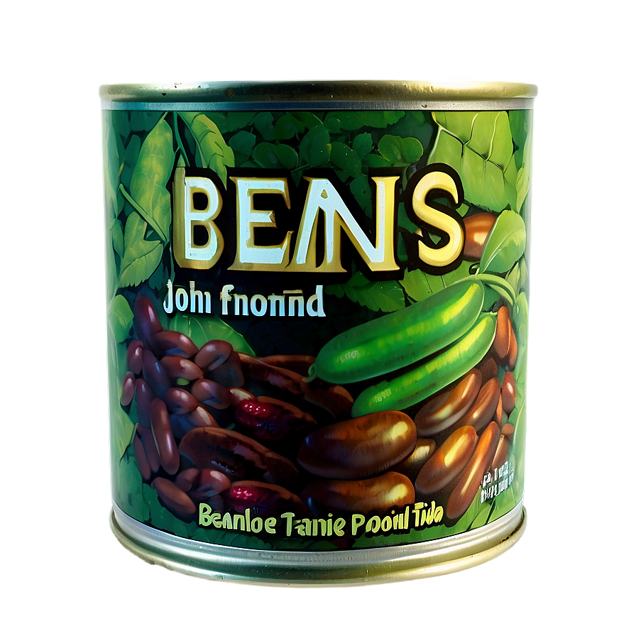 Beans Can In Hand Png Yfm33