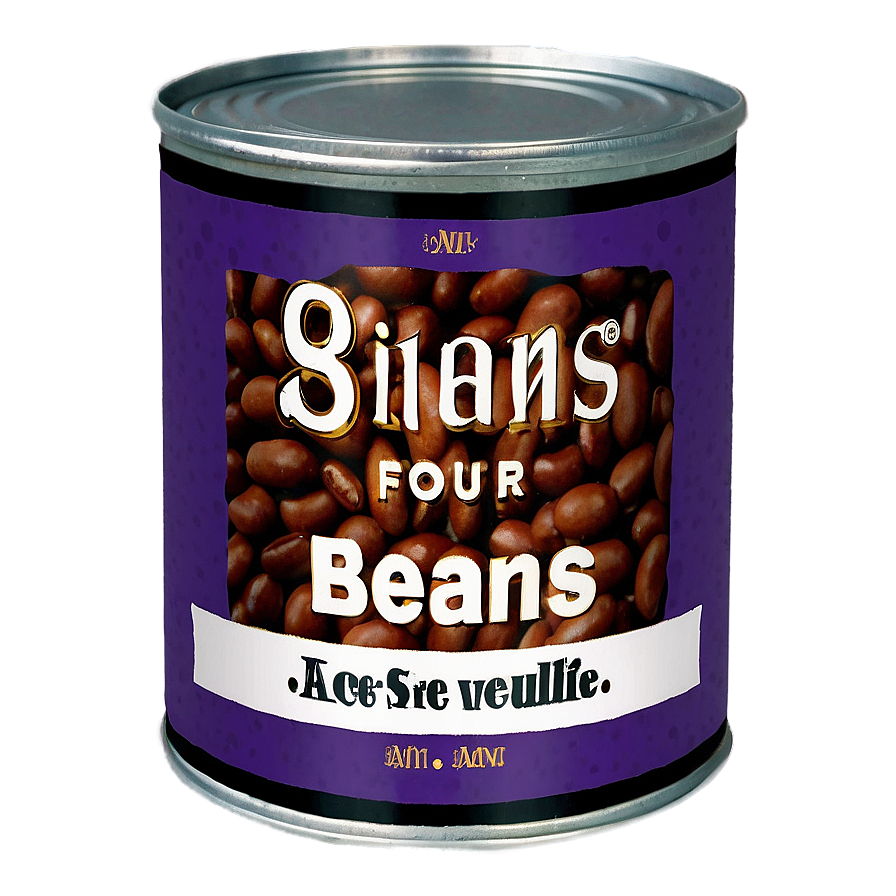 Beans Can In Pantry Png Dxv6