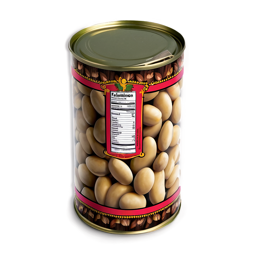 Beans Can Label Png 06212024