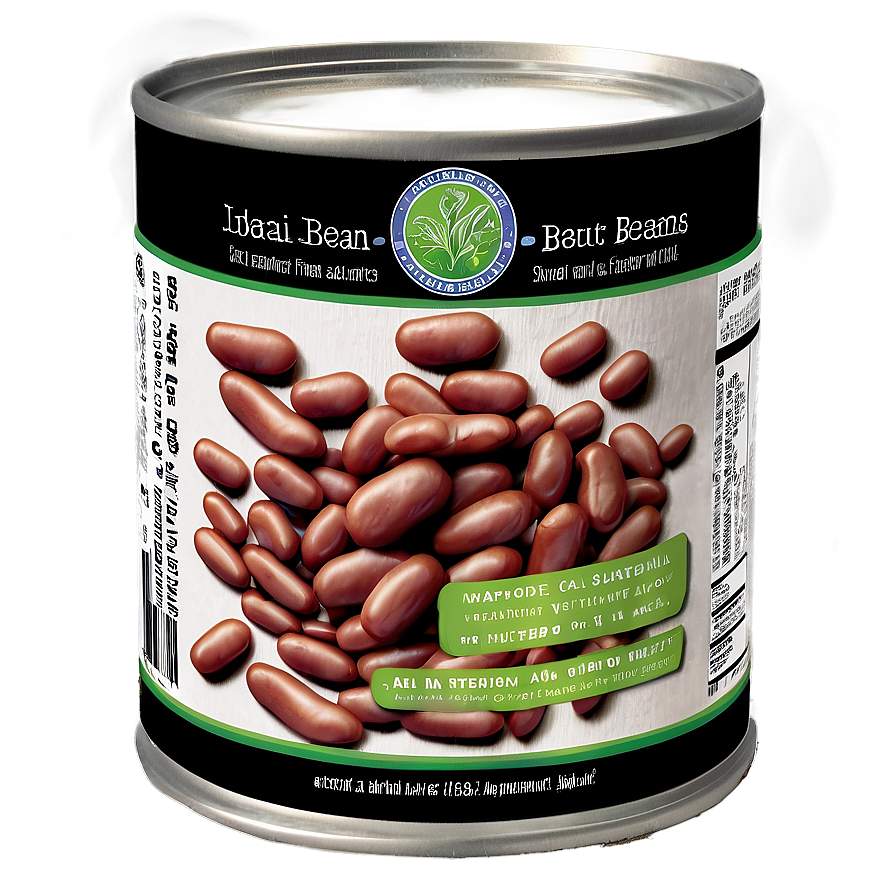 Beans Can Label Png Dqe54