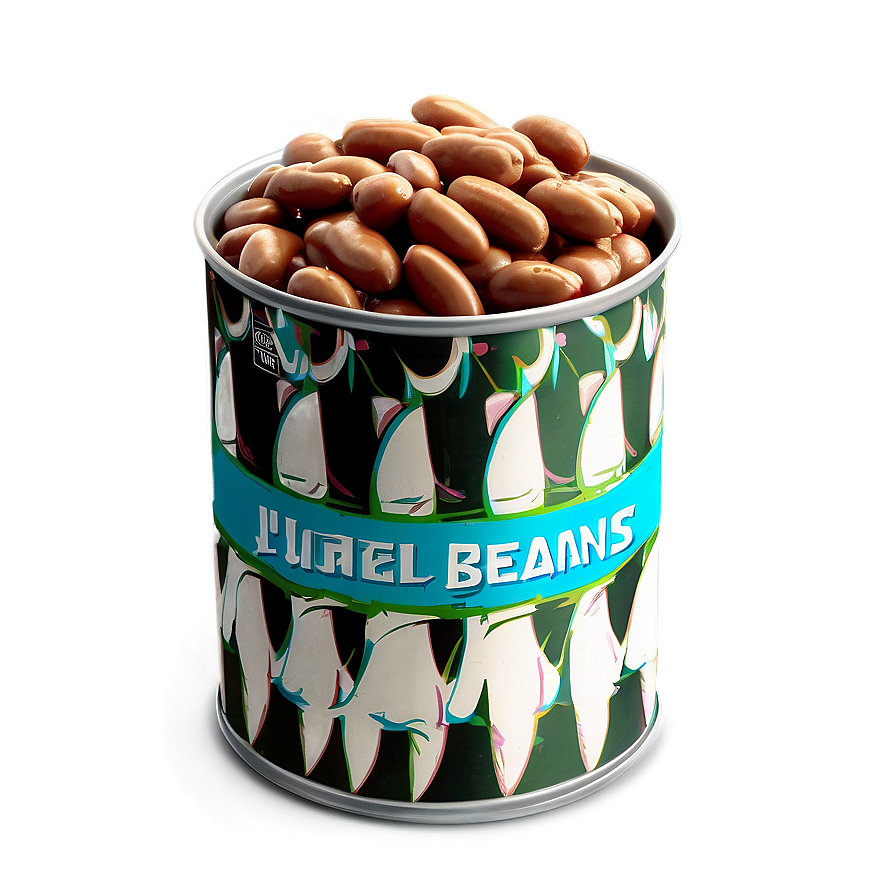 Beans Can On Table Png Rxx20