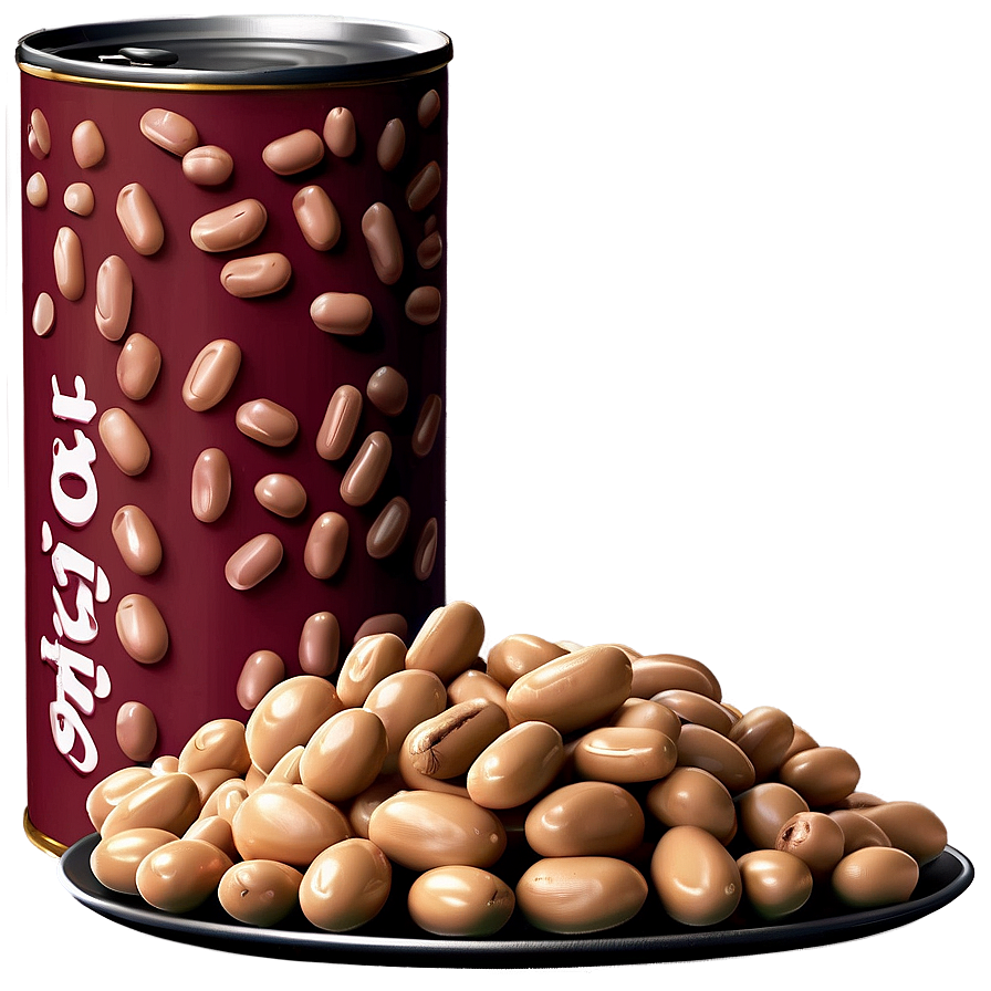 Beans Can With Spoon Png 18