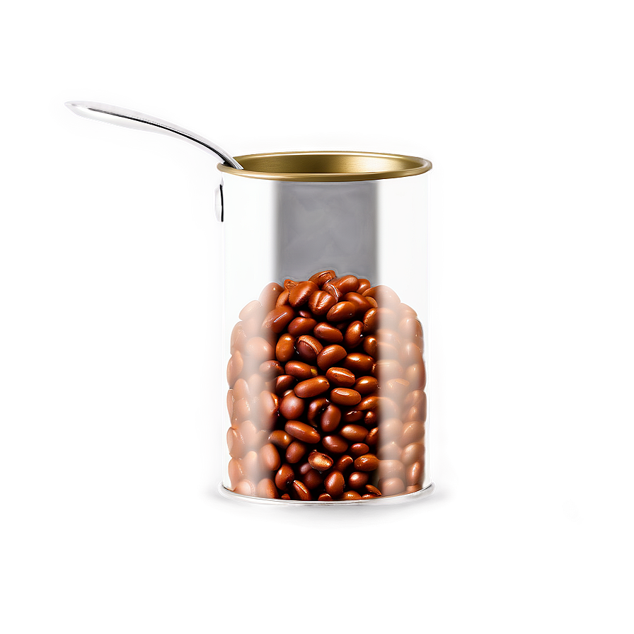 Beans Can With Spoon Png Vps63