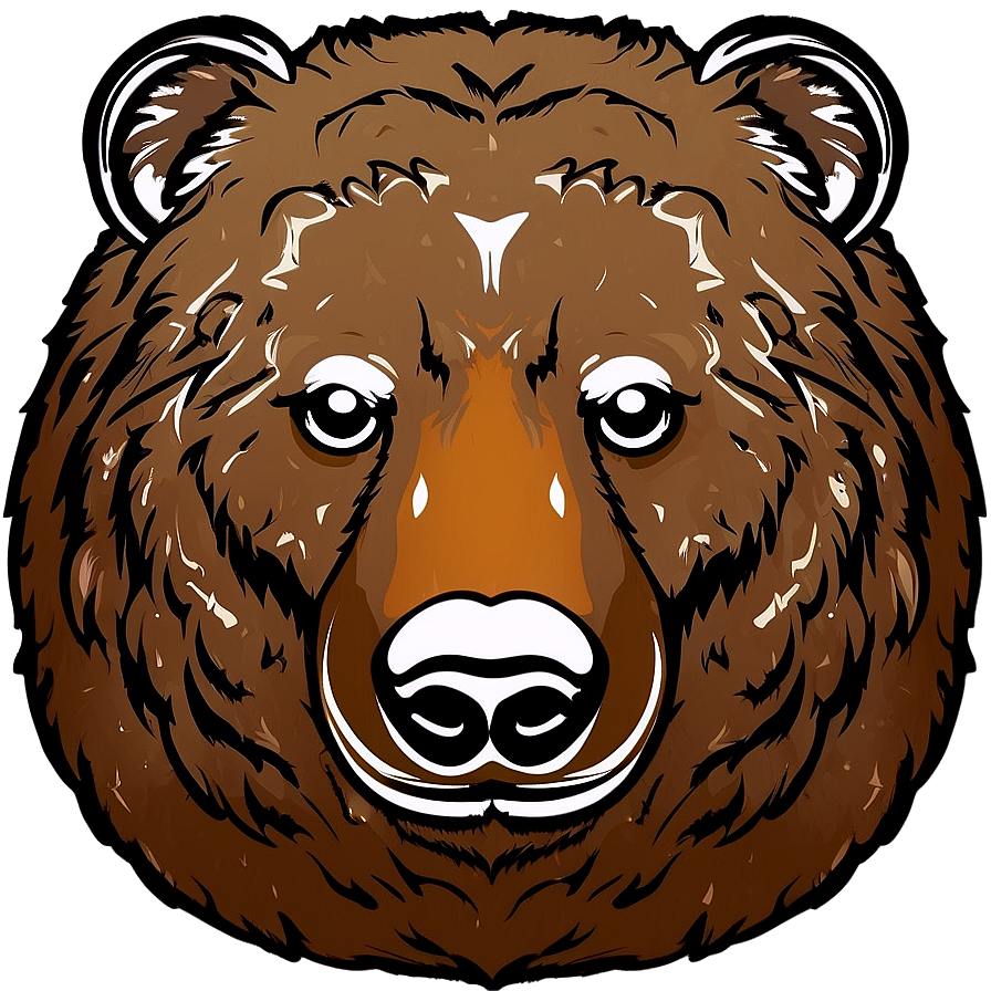 Bear Face Logo Png 06292024