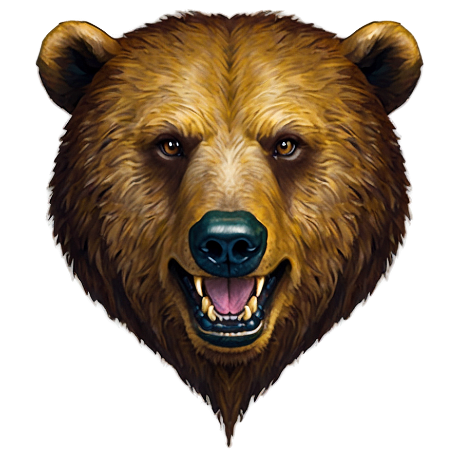 Bear Face Png Ywb