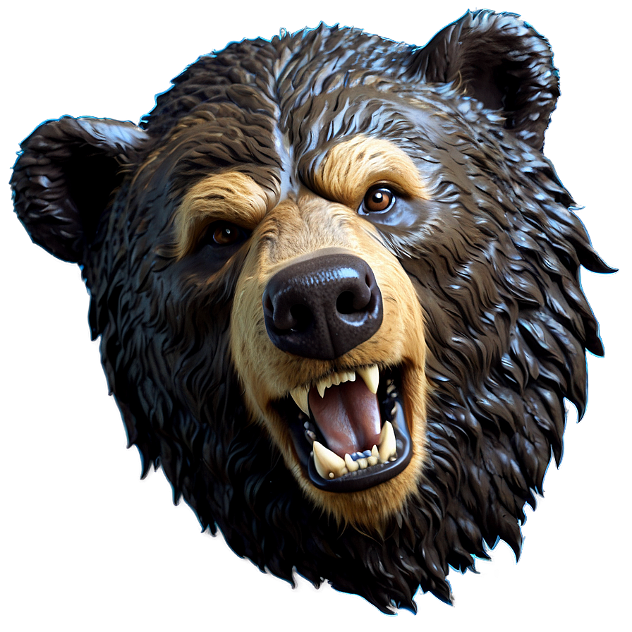 Bear Head Emblem Png 44