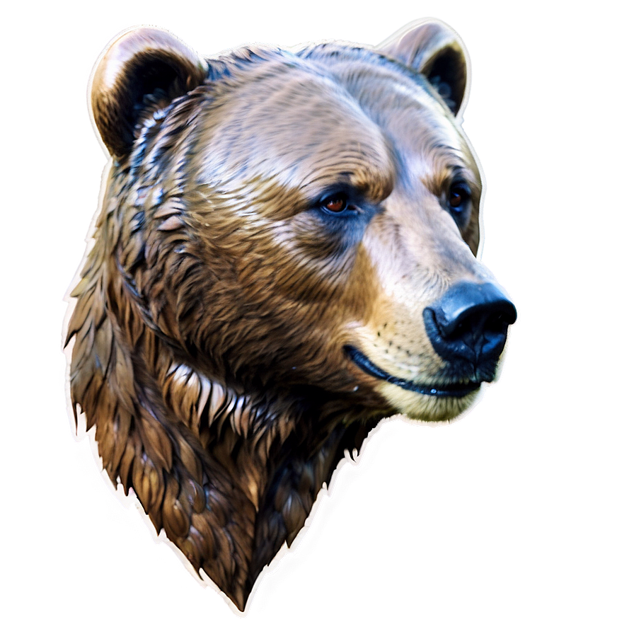 Bear Head Emblem Png Pas