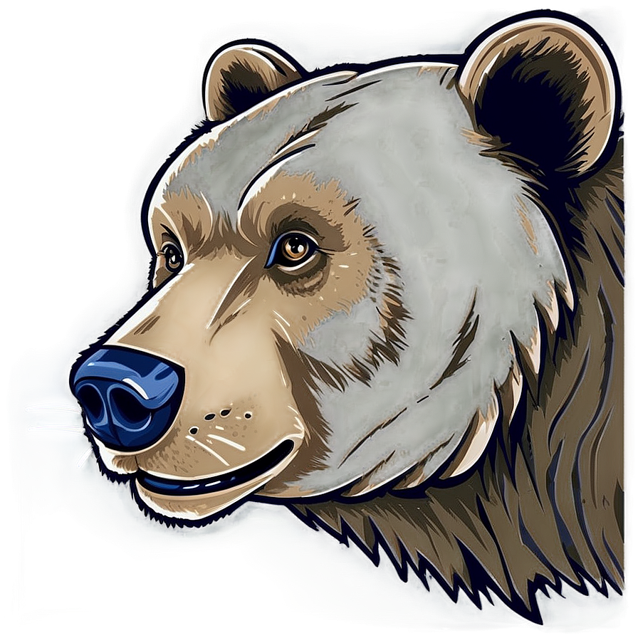 Bear Head Vector Png 46