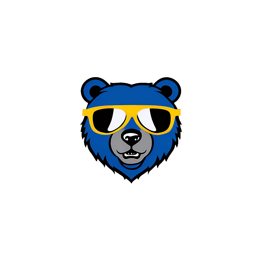 Bear Head With Sunglasses Png 90