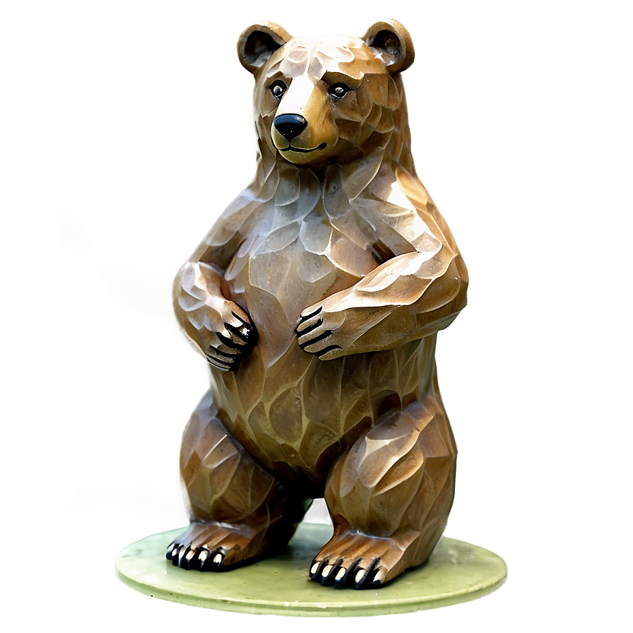 Bear Statue Png Vdc