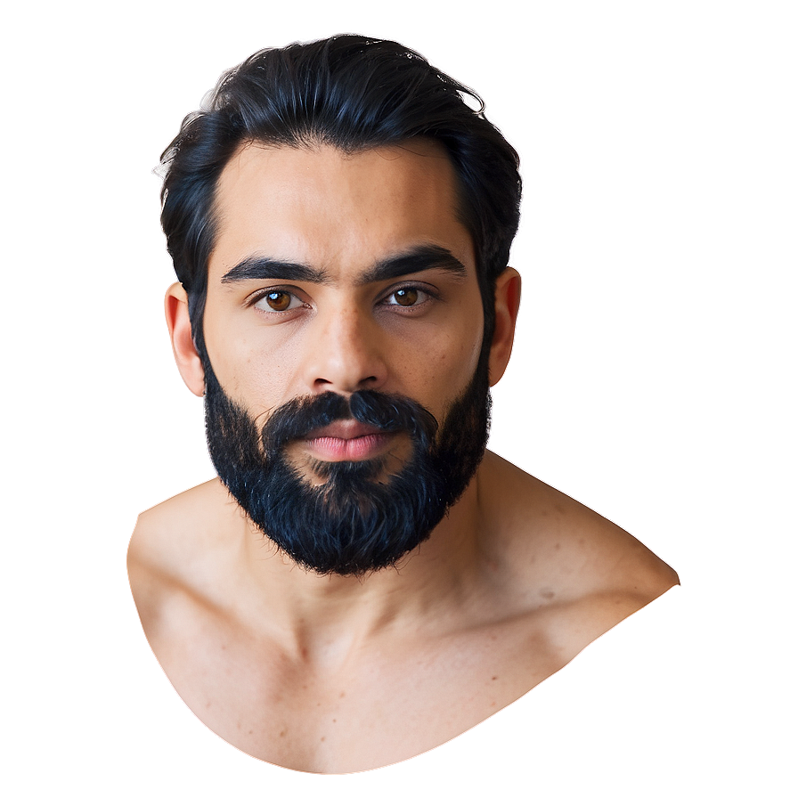 Beard Contouring Technique Png 05042024