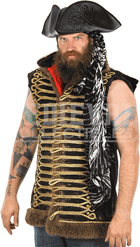 Bearded Manin Pirate Costume