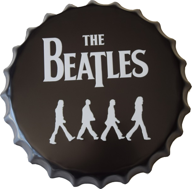 Beatles Bottle Cap Design