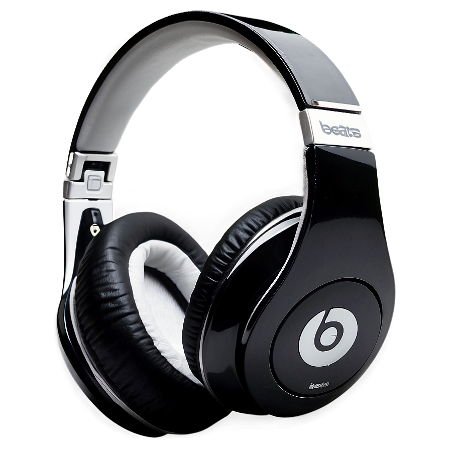 Beats Headphones Black Png 06122024