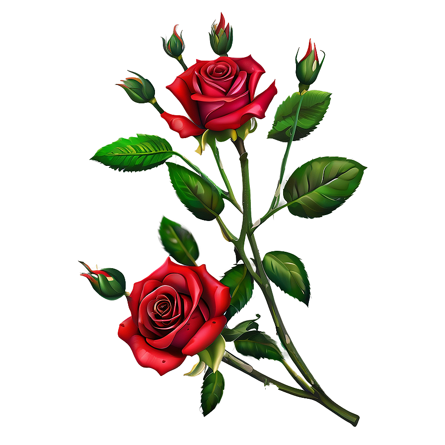 Beautiful Red Roses Png 59