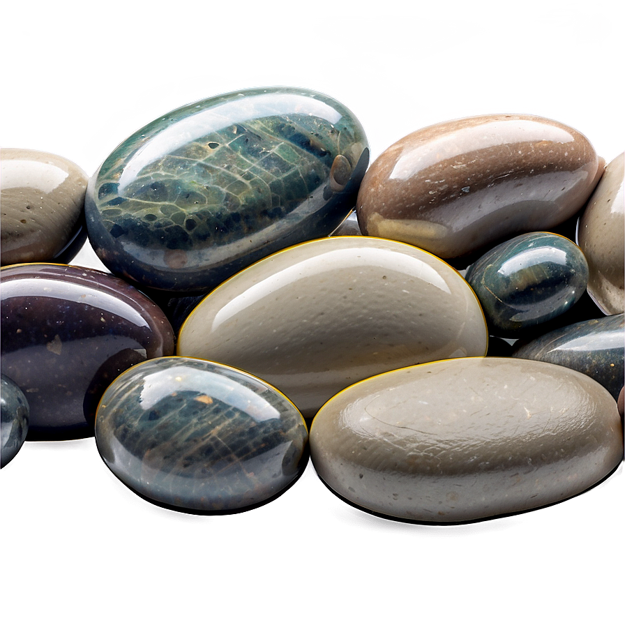 Beautiful River Pebbles Png Kfe