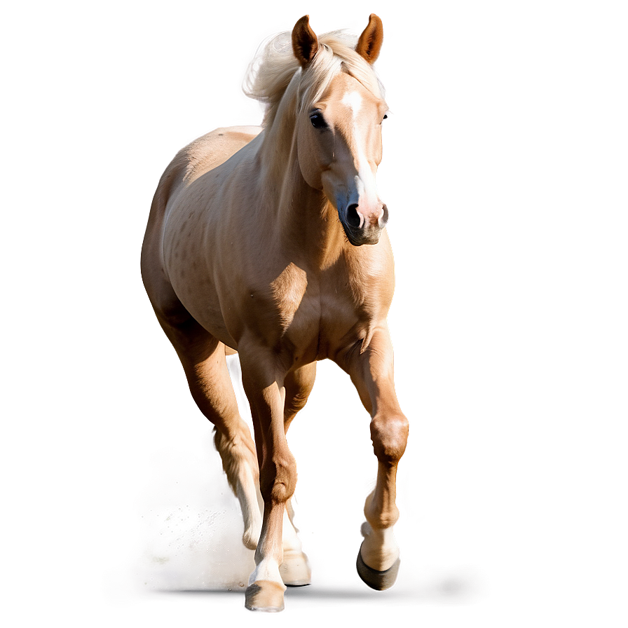 Beautiful Running Palomino Horse Png 06292024