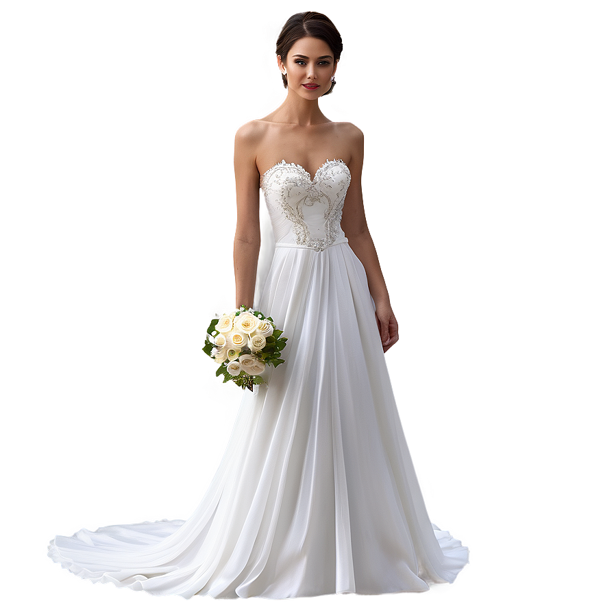 Beautiful Wedding Dress Png Mgt71