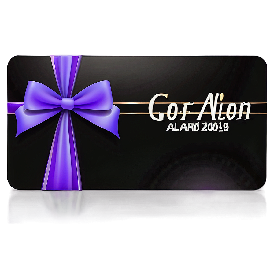 Beauty Salon Gift Card Png 17