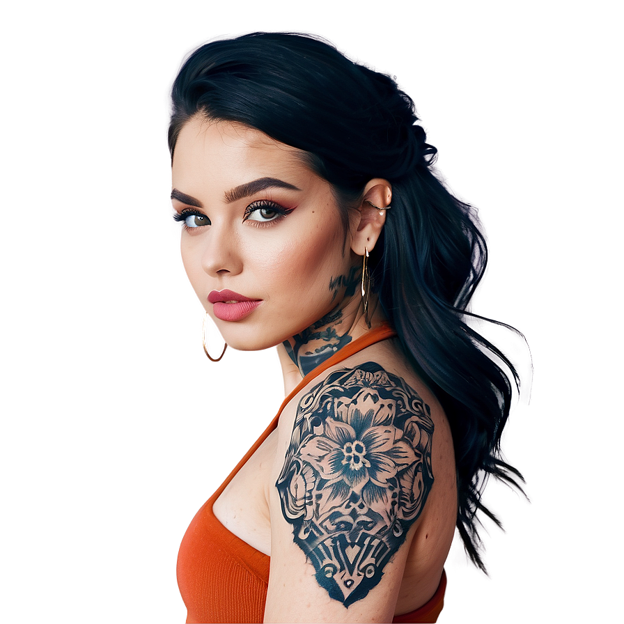 Beauty Tattoo Art Png 15