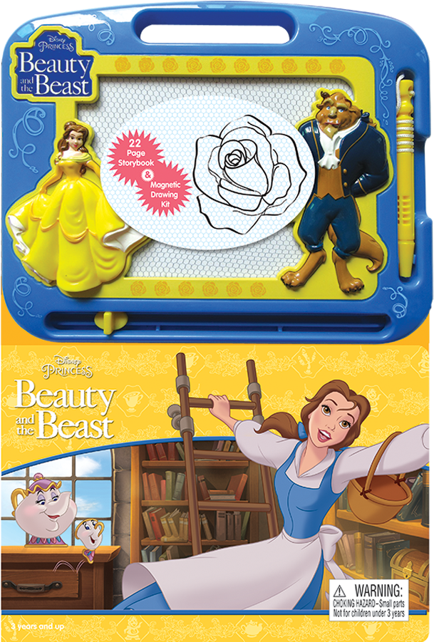 Beautyandthe Beast Magnetic Drawing Kit